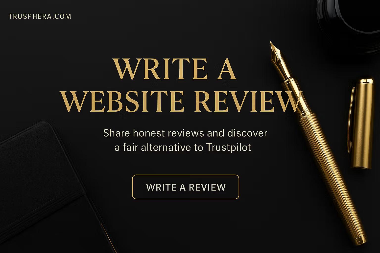 Leave a Website Review on Trusphera